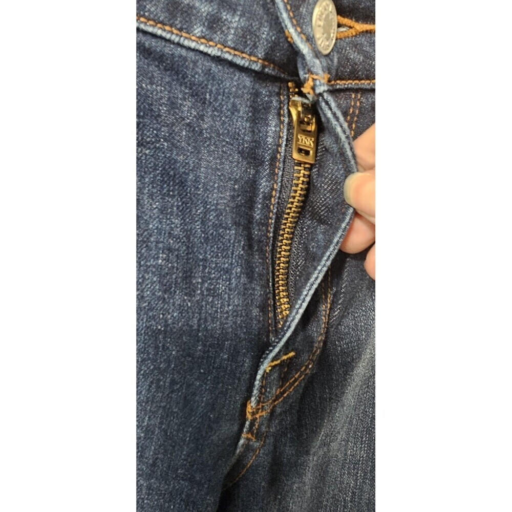 Lucky Brand Jeans Women Size 12 Sofia Ankle Boot Cut Dark Blue Stretch 31 Inseam - Picture 2 of 16